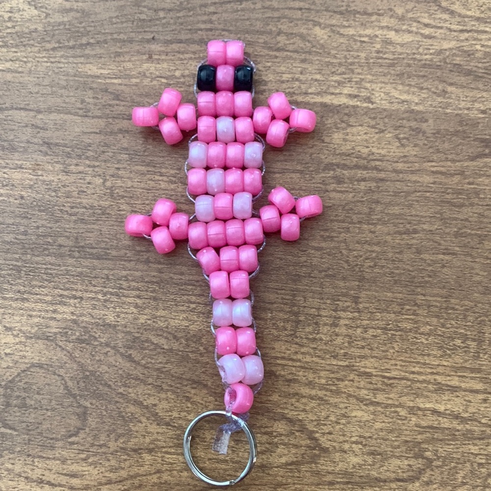 Salamander keychain
